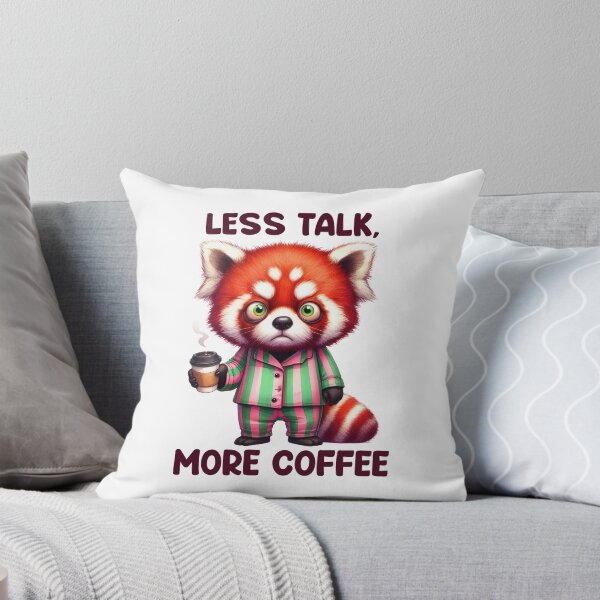 Item preview, Less Talk, More Coffee designed and sold by BanShopDG.