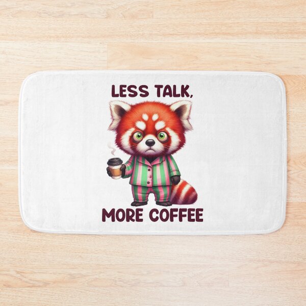 Item preview, Less Talk, More Coffee designed and sold by BanShopDG.