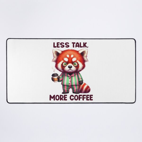 Item preview, Less Talk, More Coffee designed and sold by BanShopDG.