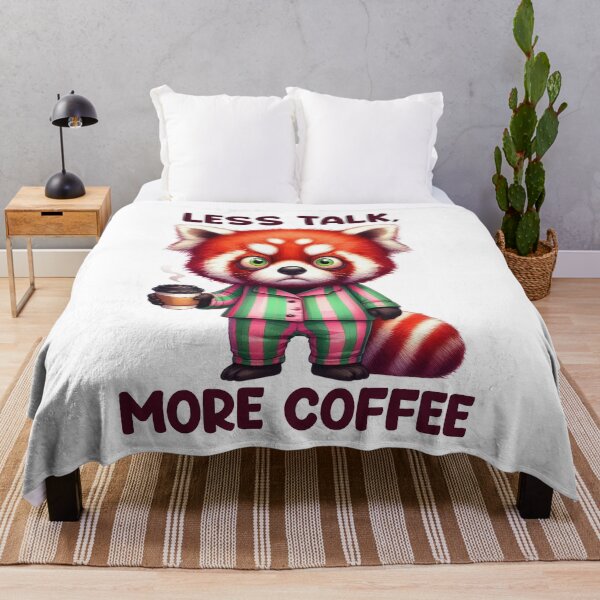 Item preview, Less Talk, More Coffee designed and sold by BanShopDG.