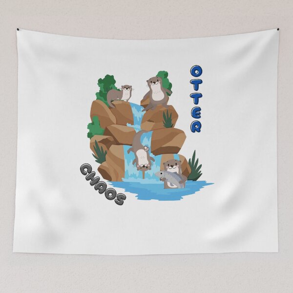 Item preview, Otter waterfall designed and sold by IFarty.