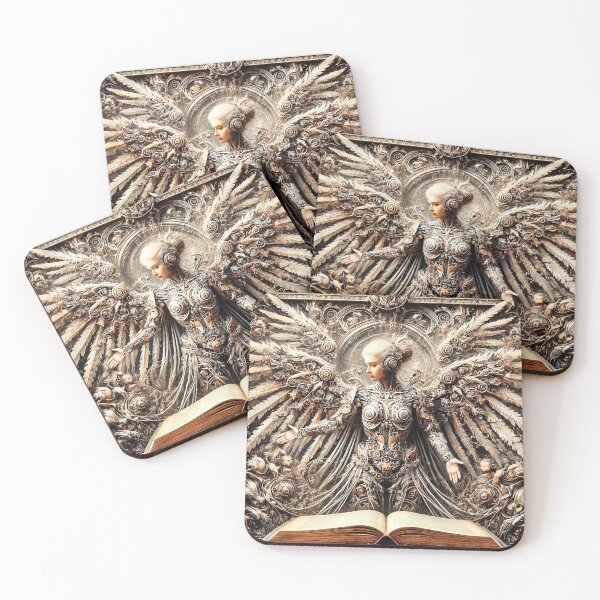 Item preview,  Library Angel Fantasy Art designed and sold by PyxieZen.