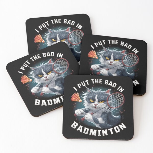 Item preview, I Put the Bad in Badminton designed and sold by Haji  Kamora.