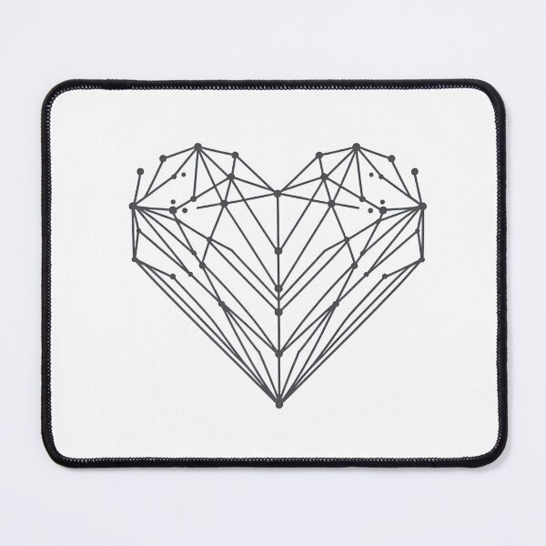 Item preview, Minimalist Abstract Geometric Heart designed and sold by javiixuuuu.