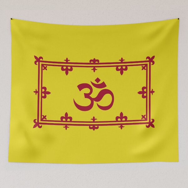 Item preview, Hinduism Symbol Scottish Royal Banner Flag (Samhla Hinduism Bratach Rìoghail na h-Alba) designed and sold by JonathanR1994.