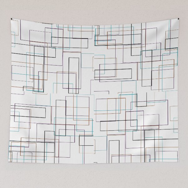 Item preview, Tricolored Rectangles 2 designed and sold by lezell.