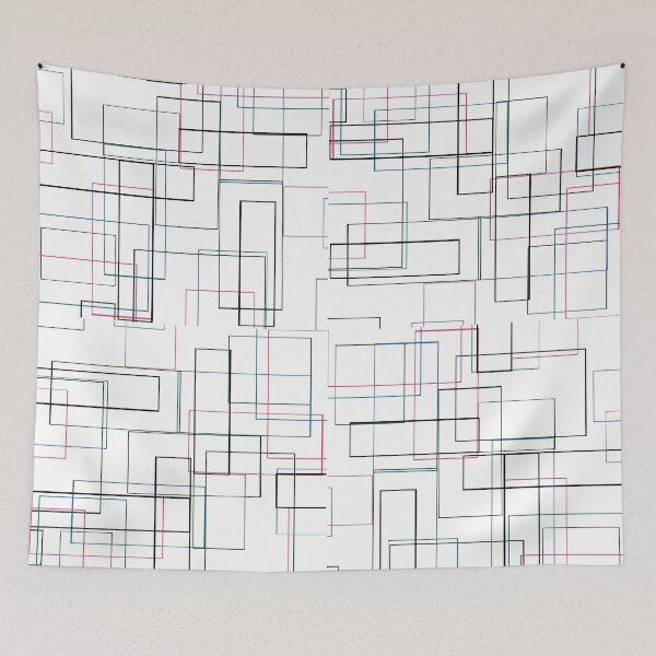 Item preview, Tricolored Rectangles 3 designed and sold by lezell.