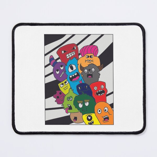 Item preview, Doodles Colorful Monsters designed and sold by NicolasGlowArt.
