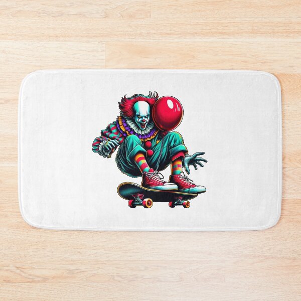 Item preview, Skating with Spooky Smiles - Creepy Clown designed and sold by Camply.
