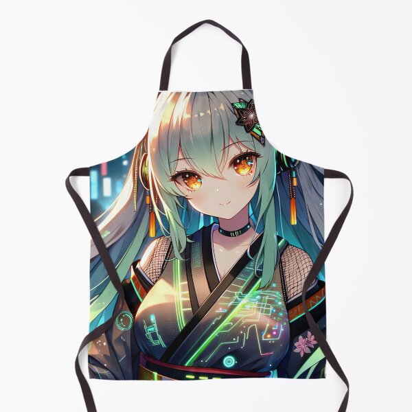 Item preview, Neon Cyber Princess designed and sold by The Journey Ain't Mid.