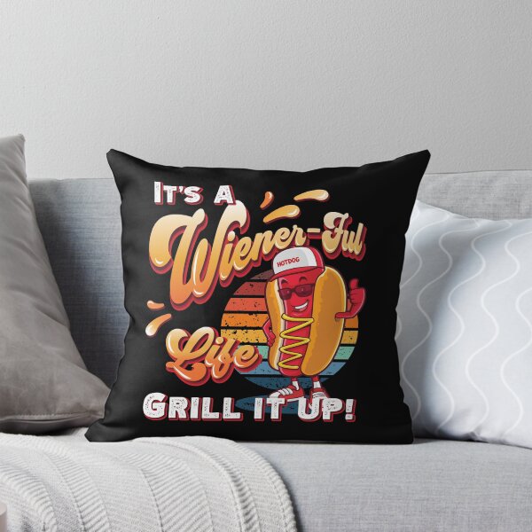 Item preview, FUNNY IT'S A WIENER-FUL LIFE, GRILL IT UP! designed and sold by FlutteringWings.