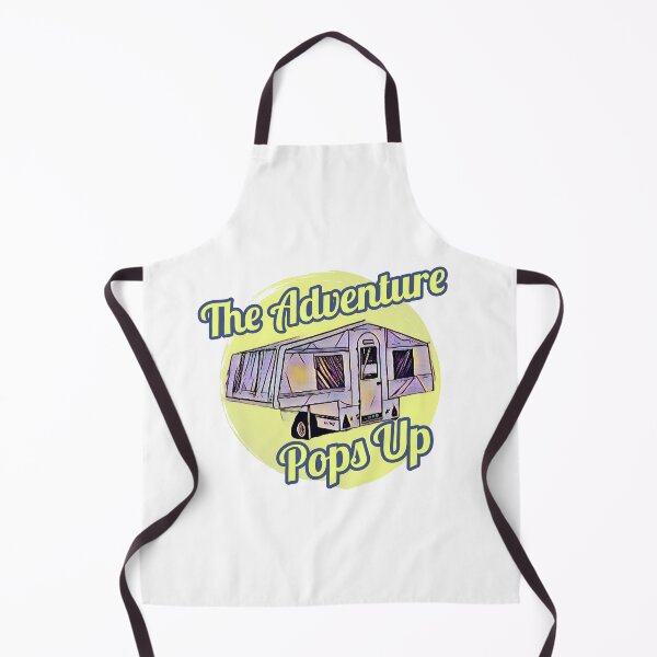 Item preview, The Adventure Pops Up Blue and Yellow Trailer Tent designed and sold by BeccaAelishe.