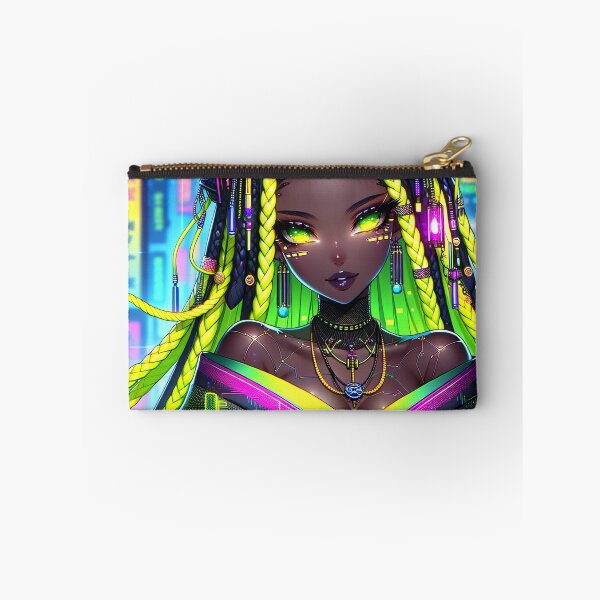 Item preview, Futuristic Neon Beauty designed and sold by The Journey Ain't Mid.