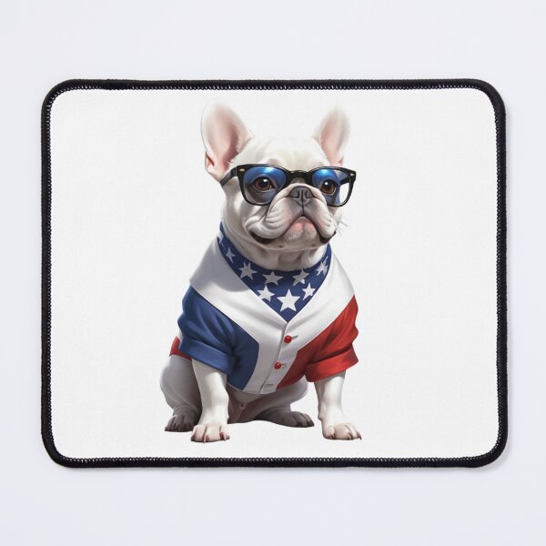 Item preview, Cool Patriotic French Bulldog - Independence Day Look designed and sold by TTVenue.