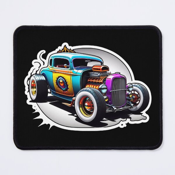 Item preview, Vintage Classic Hot Rod - Rat Rod Race Car designed and sold by TheArtOfPat.