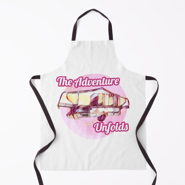 Item preview, The Adventure Unfolds Pink and Purple Folding Caravan designed and sold by BeccaAelishe.