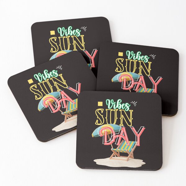 Item preview, Vibes Sun Day with the umbrella designed and sold by Lucky Day Shop 777.