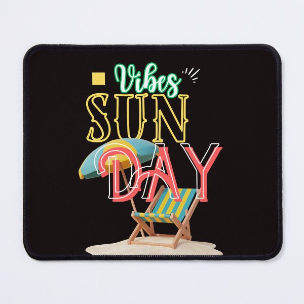 Item preview, Vibes Sun Day with the umbrella designed and sold by Lucky Day Shop 777.
