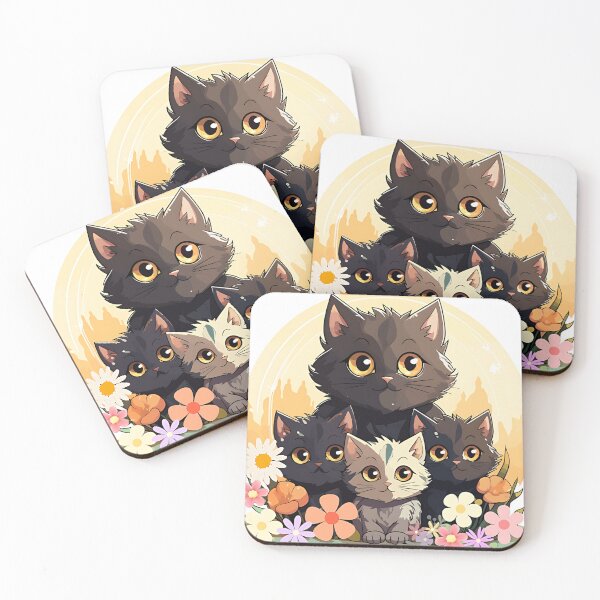 Item preview, T-shirt cat and flowers  designed and sold by Originaledesign.