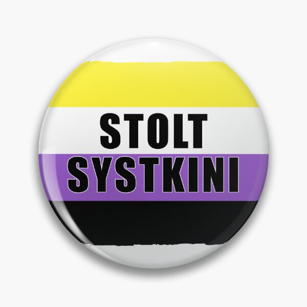 Item preview, Kynsegin -  Stolt systkyni designed and sold by Transvinir.