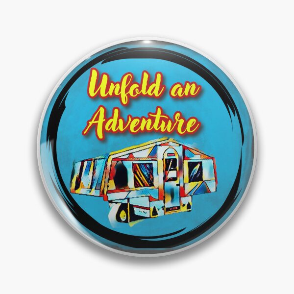 Item preview, Unfold an Adventure Multi Coloured Trailer Tent designed and sold by BeccaAelishe.