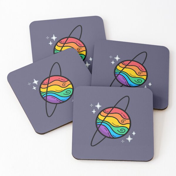 Item preview, Planet Pride designed and sold by Rainbow Stegosaurus.