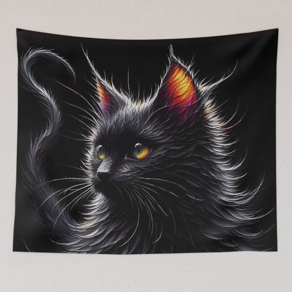 Item preview, Black Cat Mischievous designed and sold by Jurand  Creations.