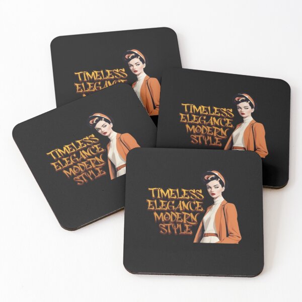 Item preview, Retro elegant woman with a modern twist designed and sold by Karina Creative Studio.