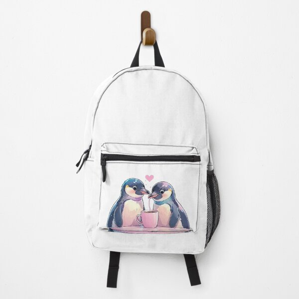 Item preview,  Coffee loving penguins - I love You  designed and sold by milyadesigns.