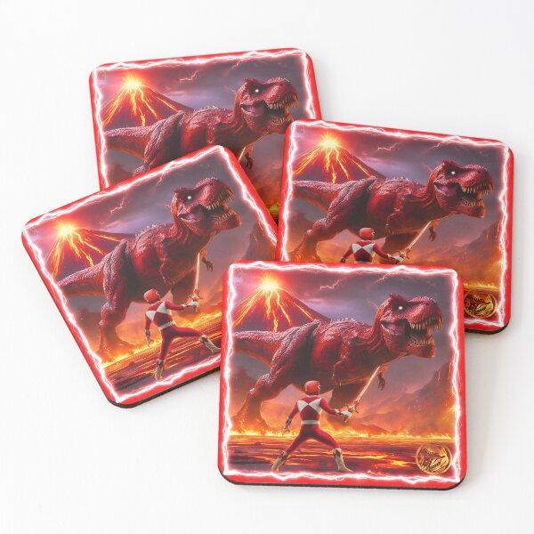 Item preview, Red Ranger - T-Rex Showdown designed and sold by zSzCreations.