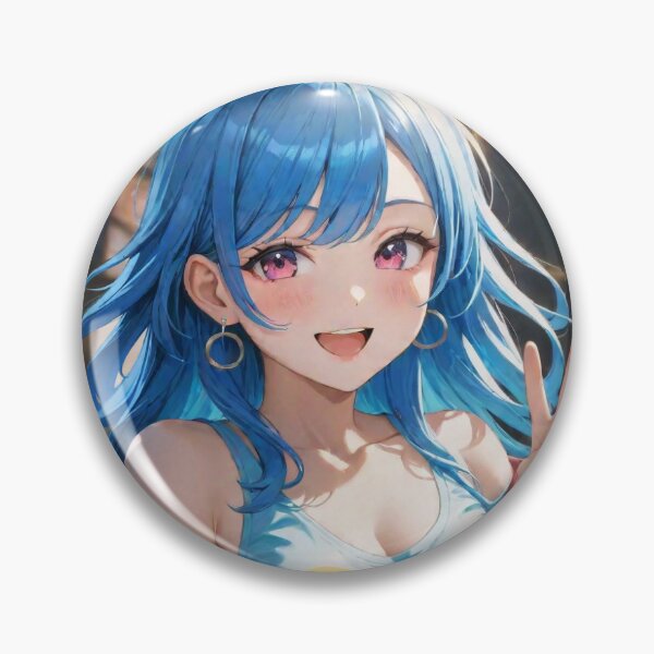 Aperçu de l'œuvre Fille Anime Mignonne créée et vendue par IncelStickerCo.