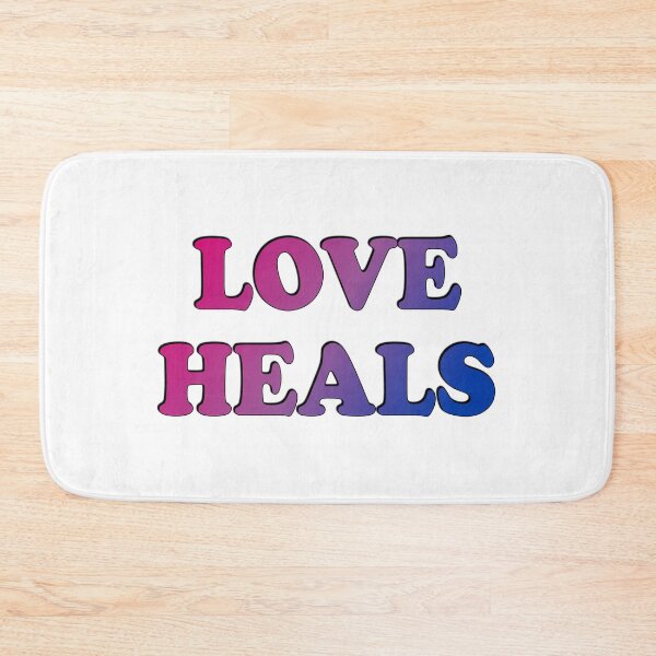 Item preview, Bi Pride - Love heals designed and sold by Inspirationmotivation.