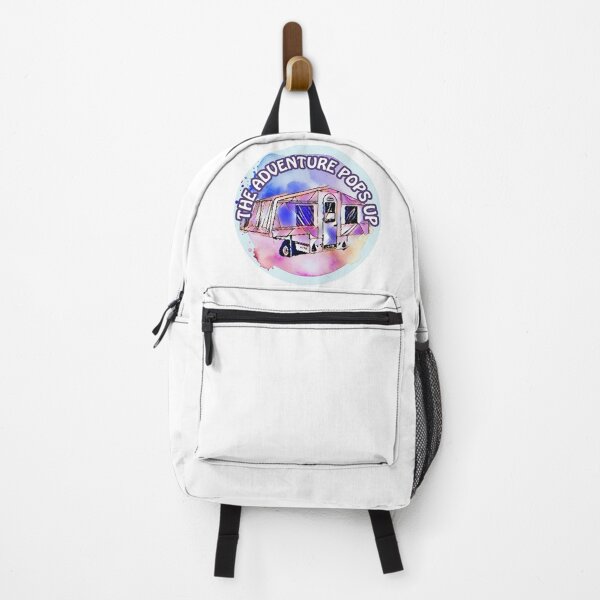 Item preview, The Adventure Pops Up Pink and Purple Trailer Tent designed and sold by BeccaAelishe.