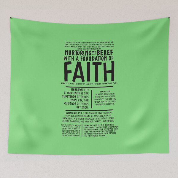Item preview, MUSTARD SEED FAITH designed and sold by alegnacreates.