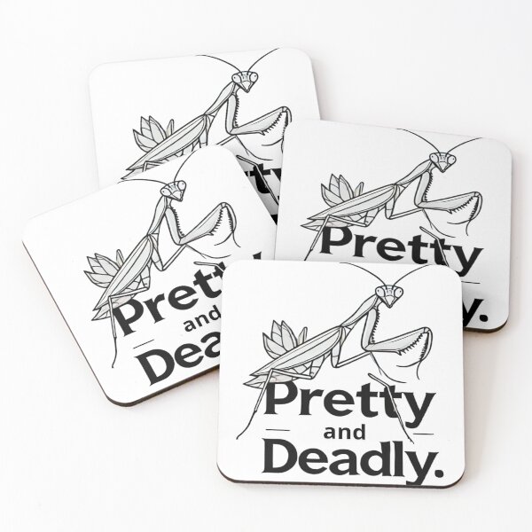 Item preview, Pretty and Deadly. Orchid Mantis. designed and sold by Blink Art Studio.