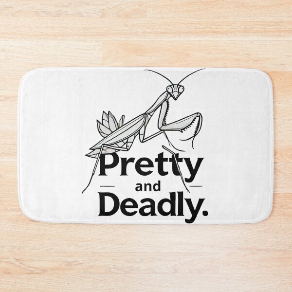 Item preview, Pretty and Deadly. Orchid Mantis. designed and sold by Blink Art Studio.