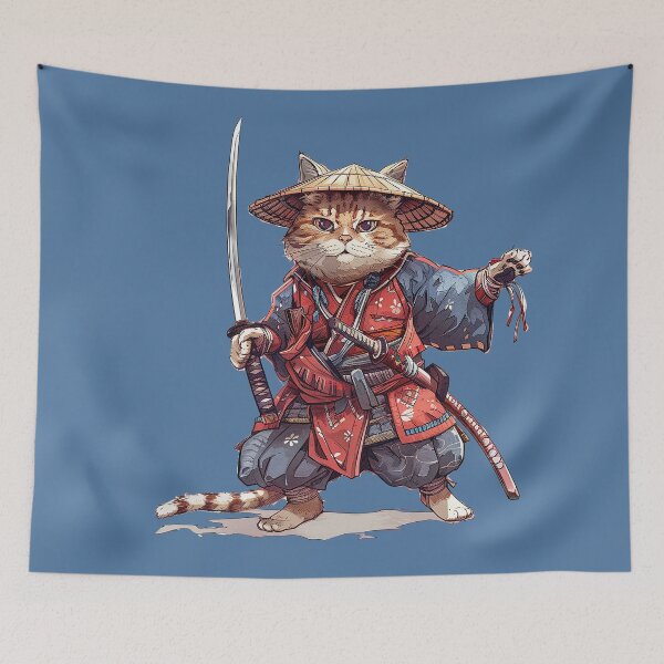 Item preview, Ronin Cat designed and sold by wyntera.