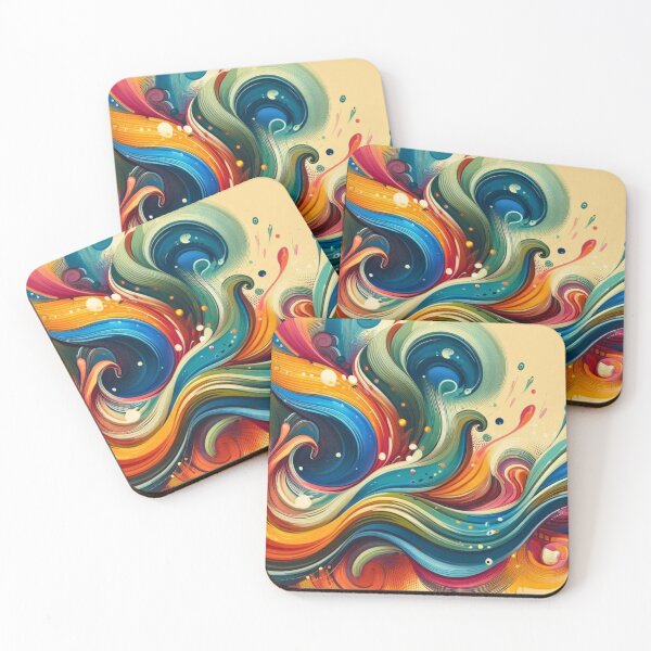 Item preview, Colorful Vortex: Dynamic Abstract Illustration designed and sold by Marinaso.