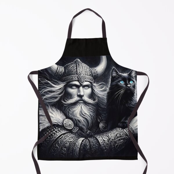 Item preview, Viking with a Cat designed and sold by Jurand Creations.