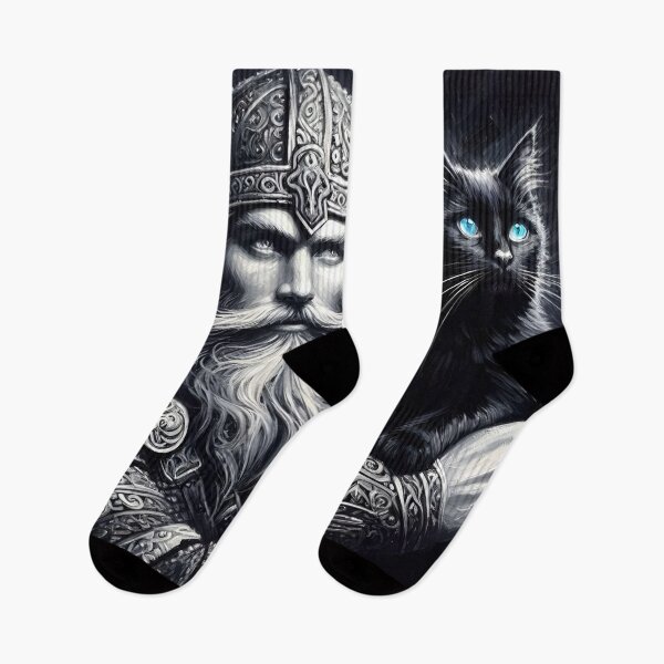 Item preview, Viking with a Cat designed and sold by Jurand  Creations.