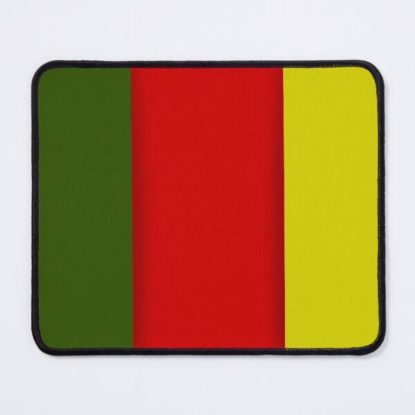 Item preview, Green Red Yellow Rectangle Artistic Pattern Design designed and sold by signshirtz.