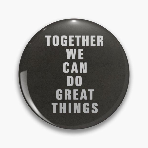 Item preview, TOGETHER WE CAN DO GREAT THINGS designed and sold by Szafranscy Art Studio.