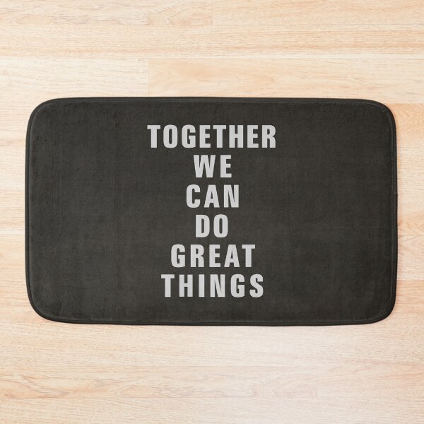 Item preview, TOGETHER WE CAN DO GREAT THINGS designed and sold by Szafranscy Art Studio.