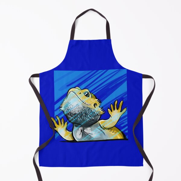 Item preview, Open Terrarium Door Cute Bearded Dragon designed and sold by BeataY6Art.