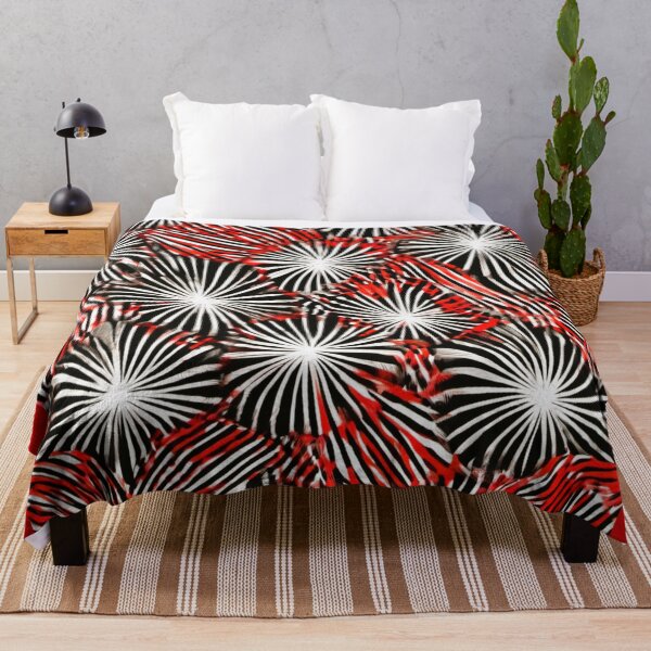 Item preview, red fabric with white stars designed and sold by janjacbu.