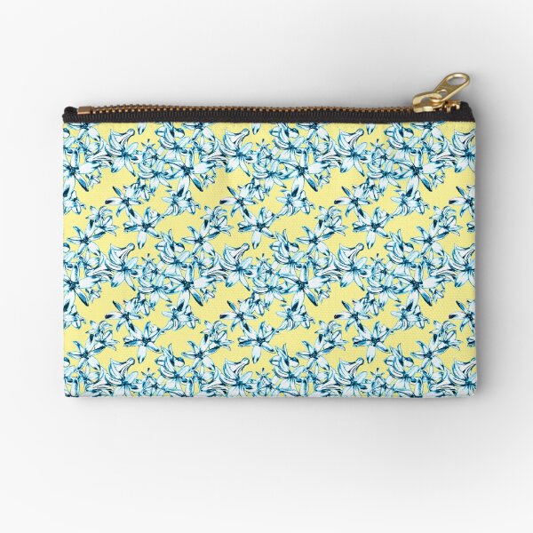 Item preview, Blue Hyacinths, Yellow Background designed and sold by isabellaj445.