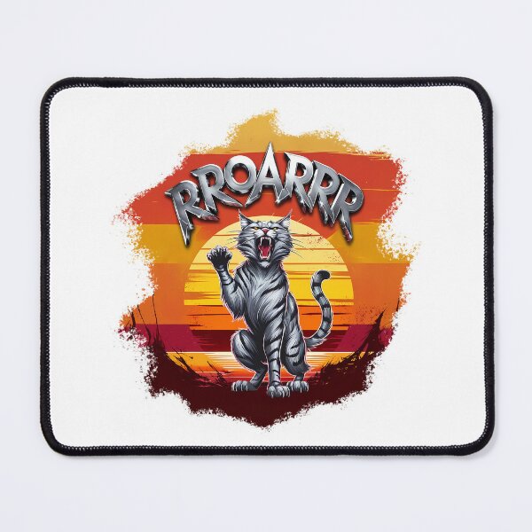 Item preview, Roaring Cat and Sunset. designed and sold by twisted-dot.