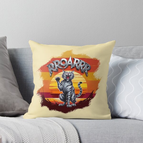 Item preview, Roaring Cat and Sunset. designed and sold by twisted-dot.