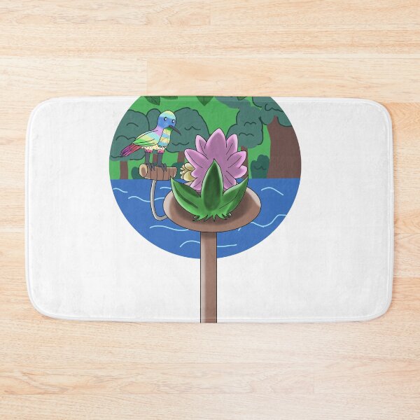 Item preview, Sunbird with Flower Lotus designed and sold by ZingyRing.