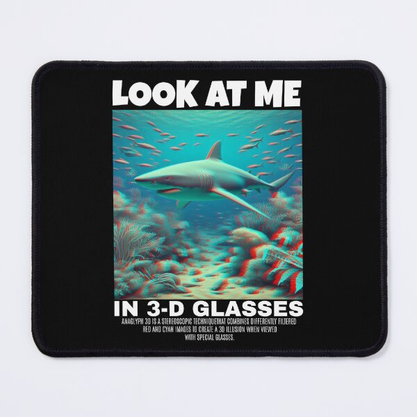 Item preview, LOOK AT ME IN 3-D GLASSES: Dive into a Vibrant Underwater World teeming with Coral Reefs and Marine Life designed and sold by SplashTastic.